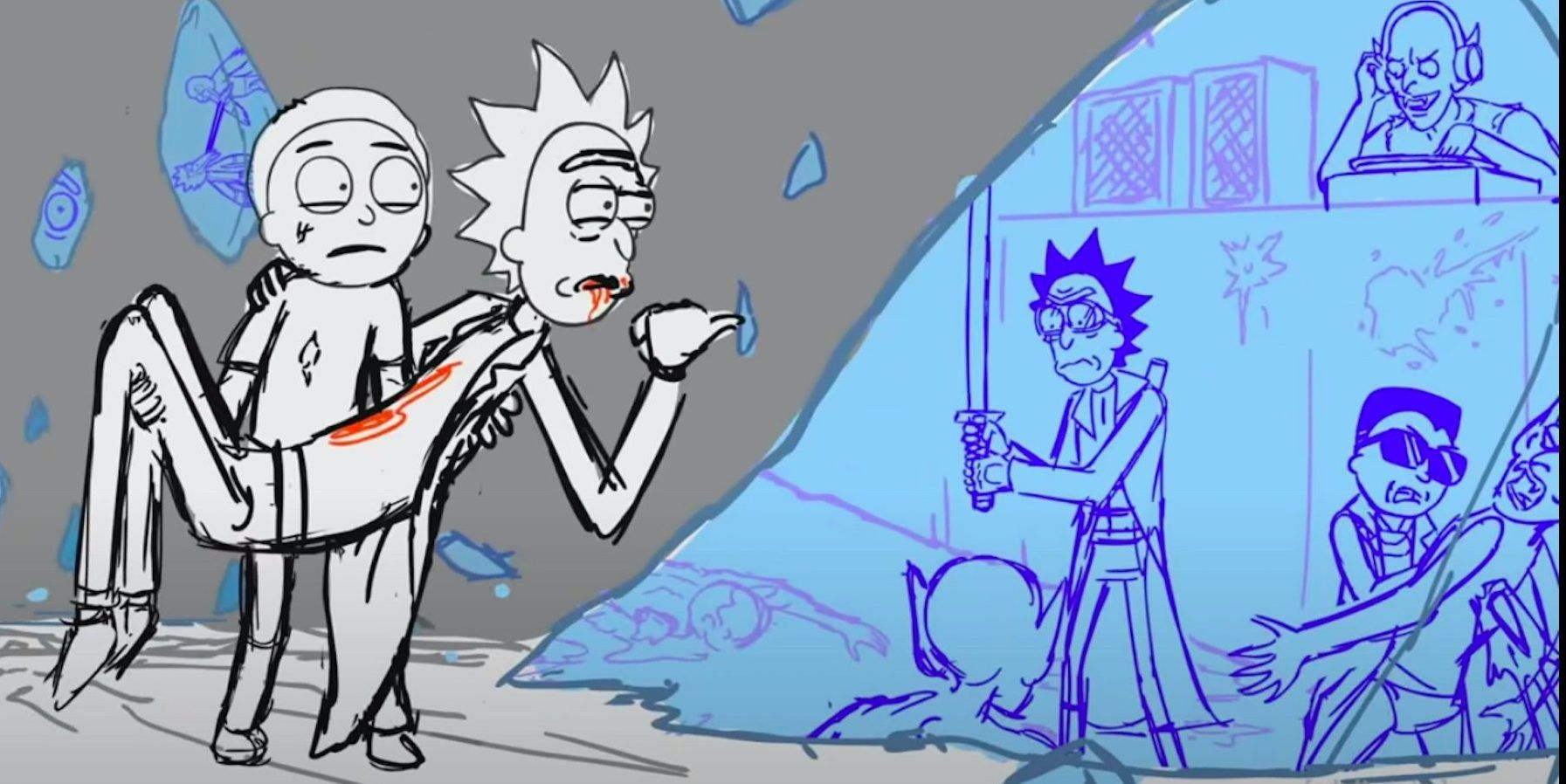 Rick And Morty Alternate Universe Animatic Promo