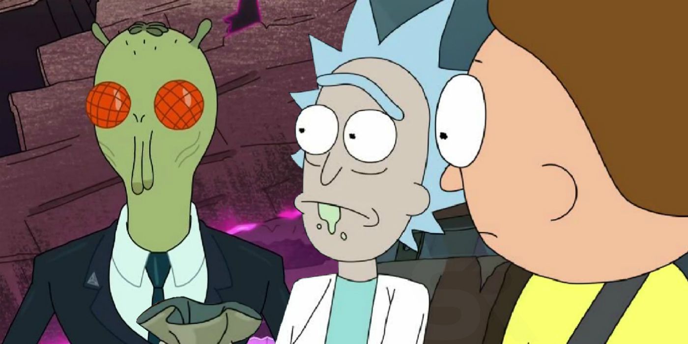 Rick and Morty with the federation 