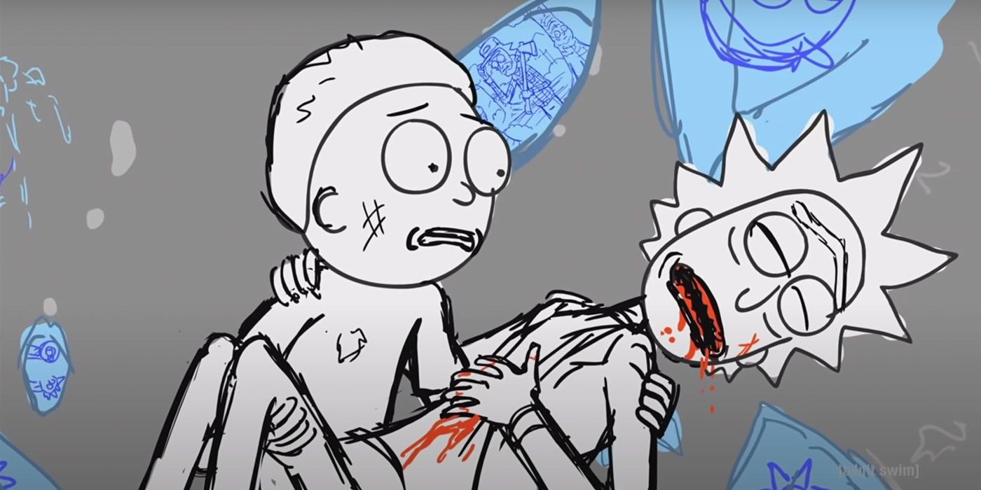 Rick and Morty season 5 promos crystals