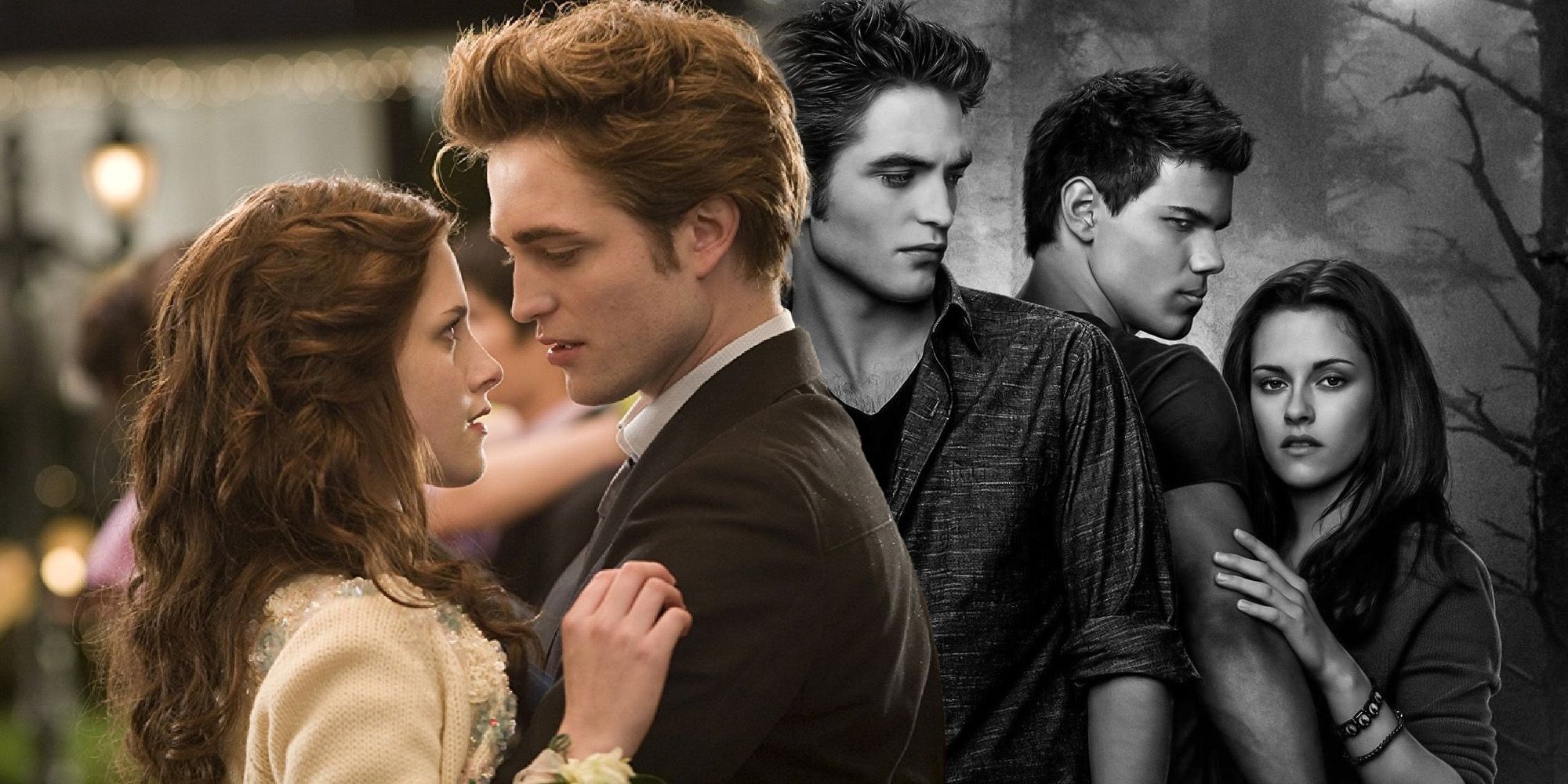 Robert Pattinson Taylor Lautner Kristen Stewart Twilight New Moon