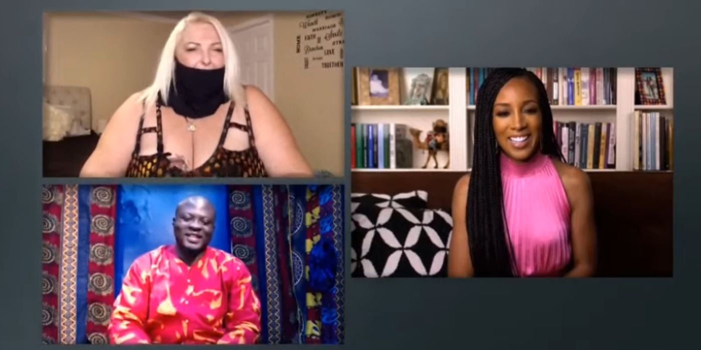 90 Day Fiancé: Angela Deem Explains Why She's Wearing A Mask For Tell-All