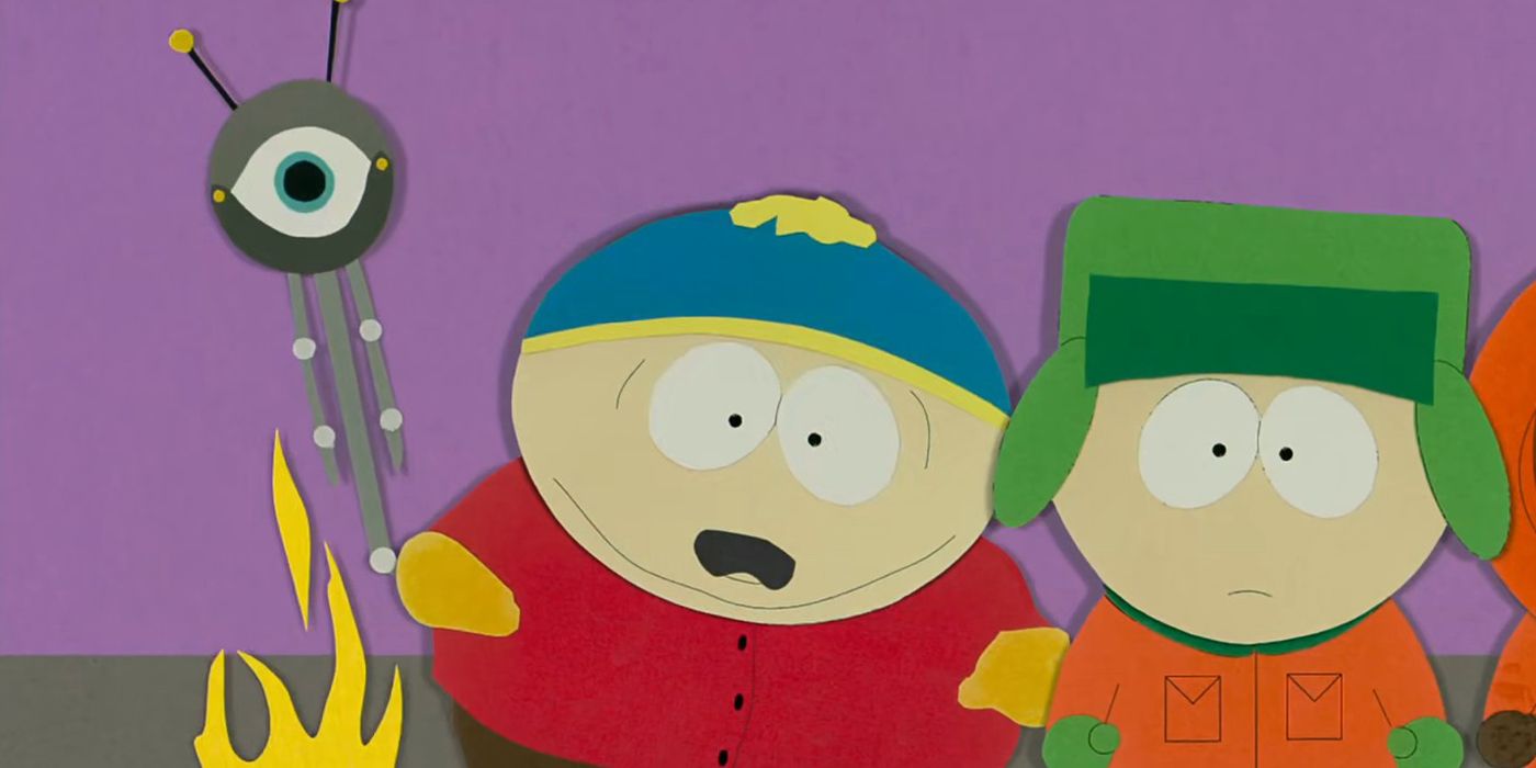 Cartman and Kyle.