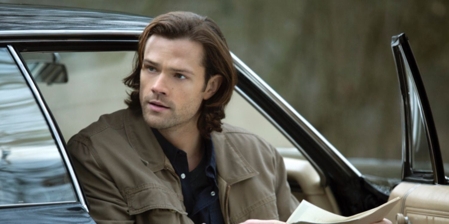 Sam Winchester in the Impala in Supernatural