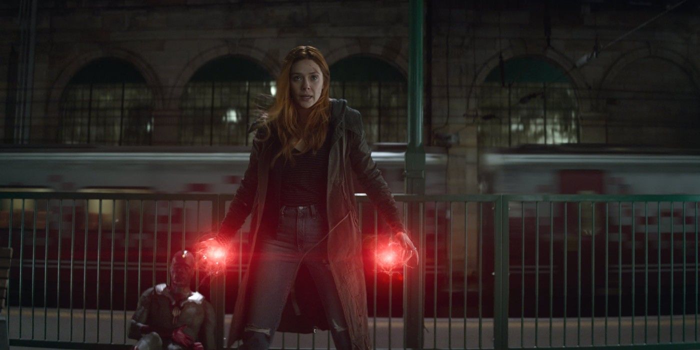 Elizabeth Olsen as the Scarlet Witch