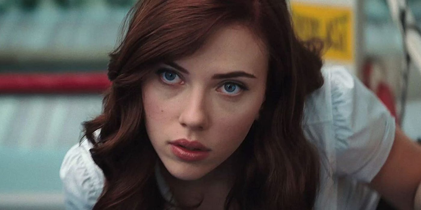 Scarlett Johansson as Black Widow in Iron Man 2