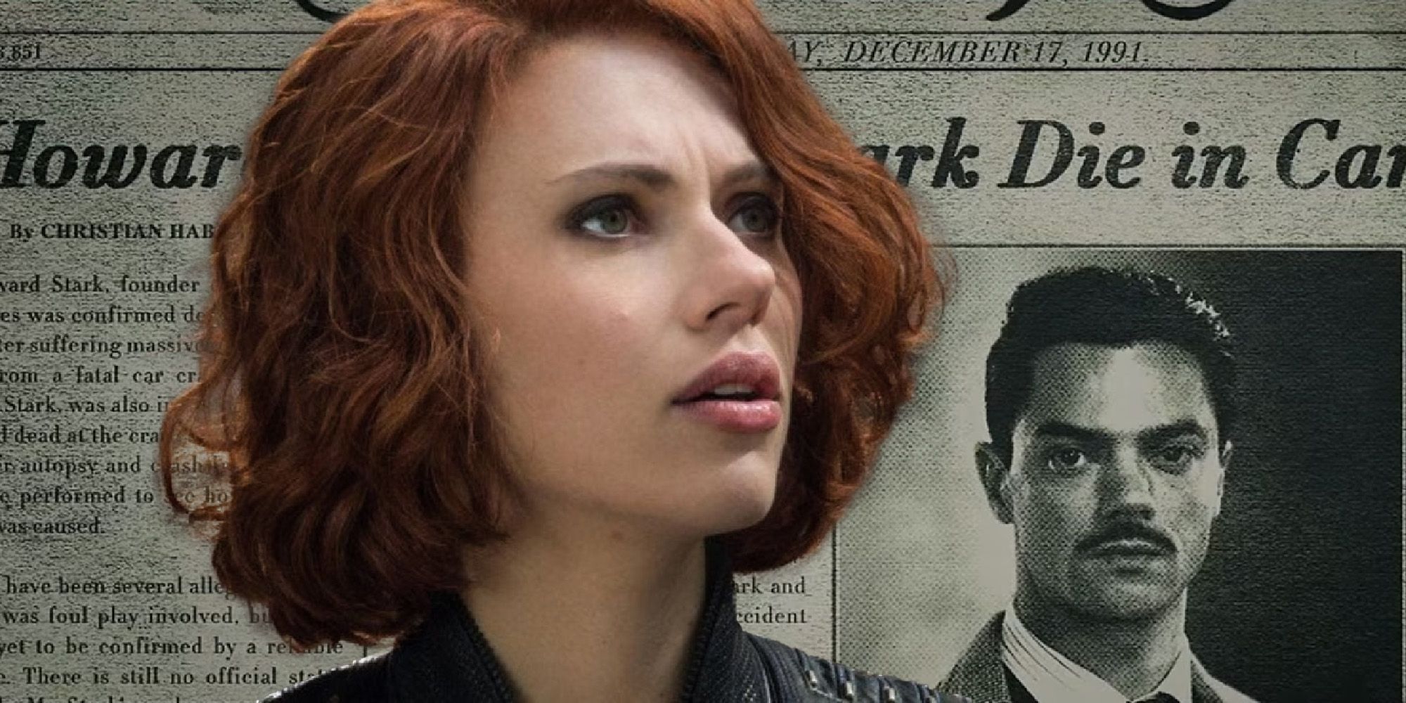 Scarlett Johansson Black widow Howard Stark