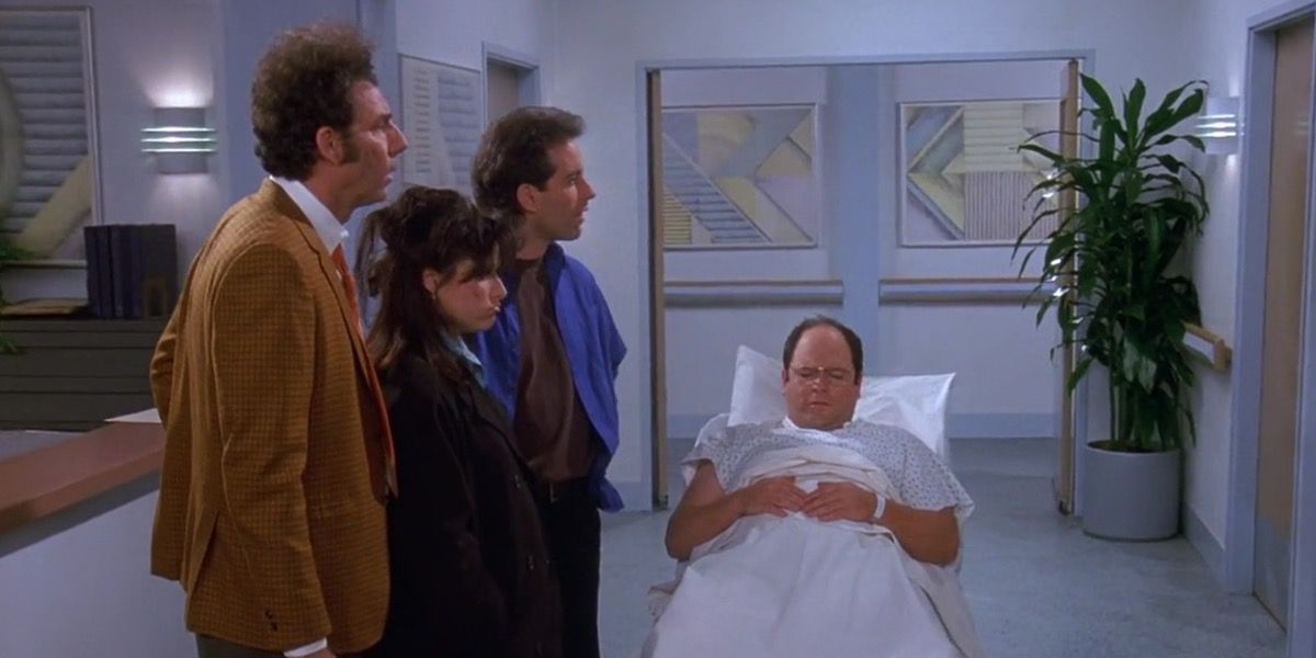 George Costanza in the hospital