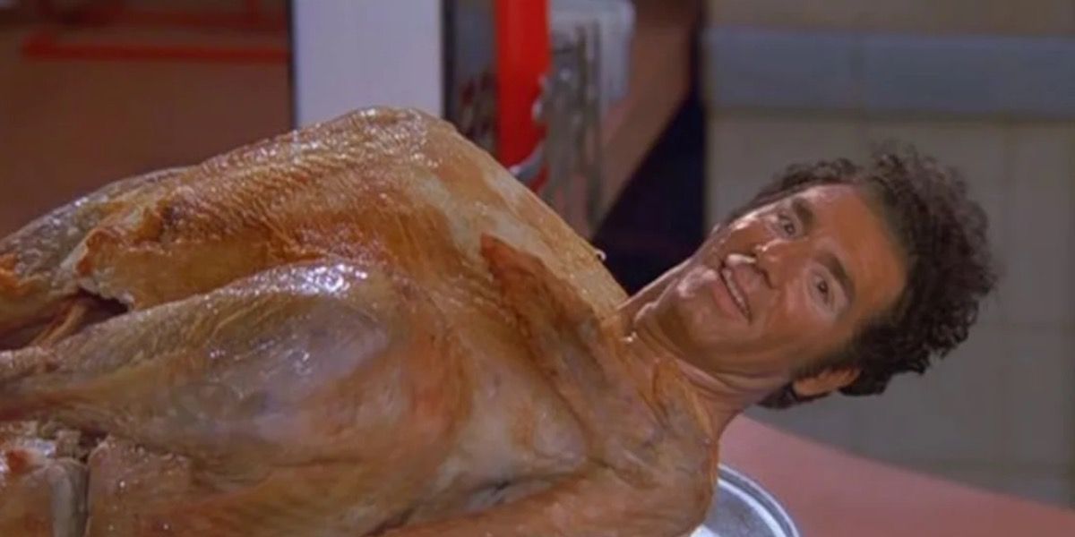 Kramer as a turkey