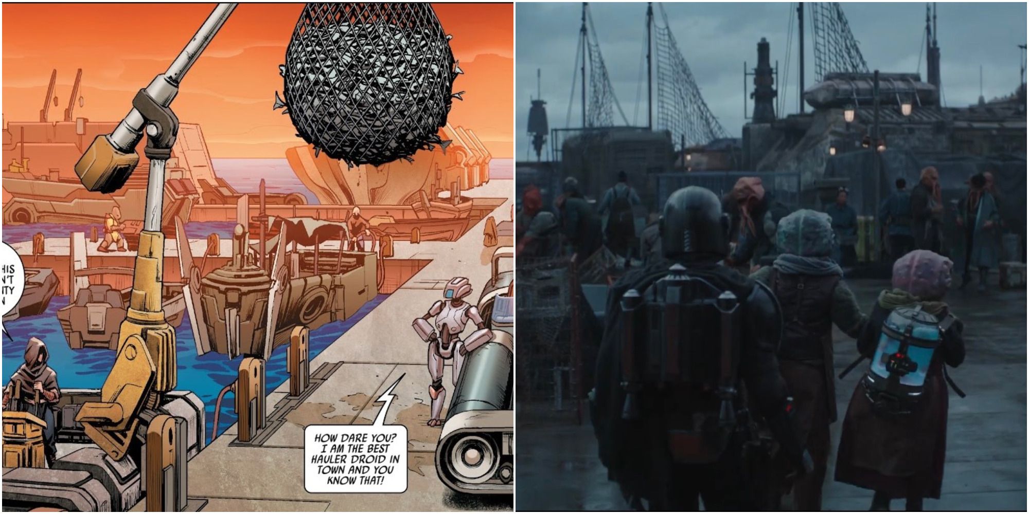 Serelia Comic Star Wars 5 and Show The Mandalorian Season 2 Theory