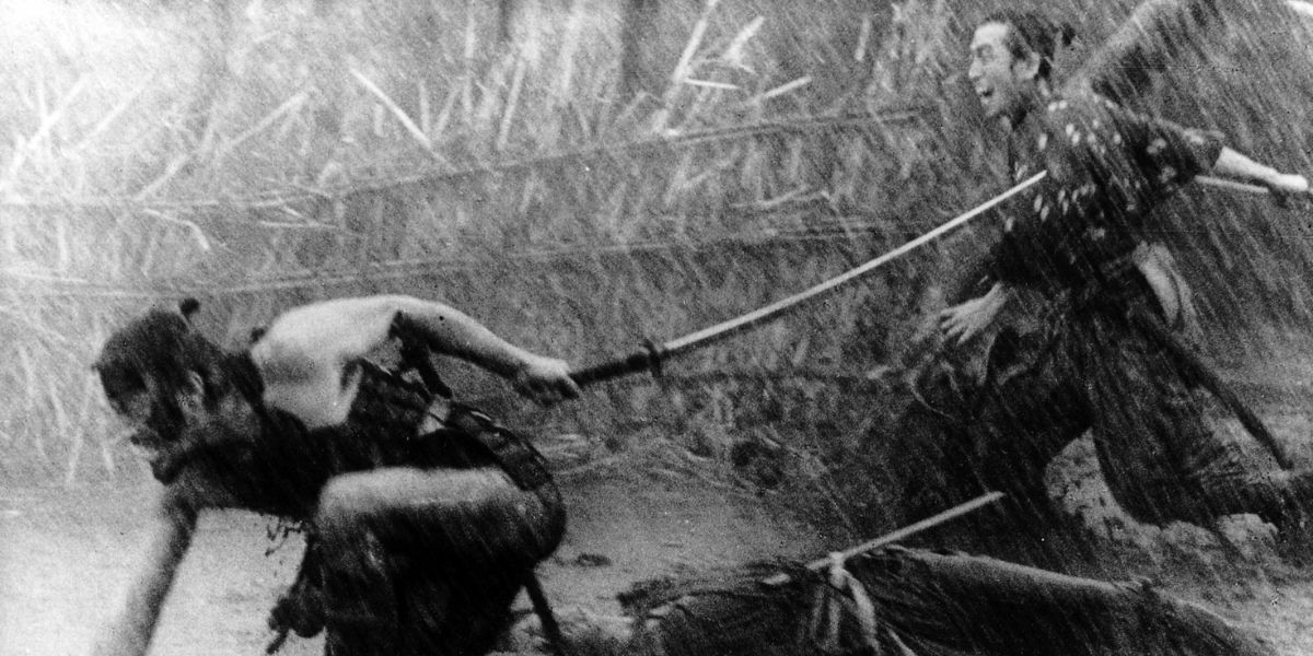 Fight sequence in Seven Samurai (1956)