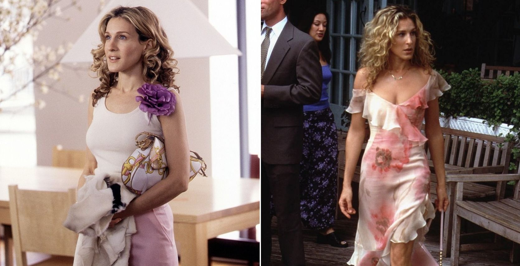 Carrie Bradshaw (Sarah Jessica Parker) in season three of &quot;Sex and the City.&quot;