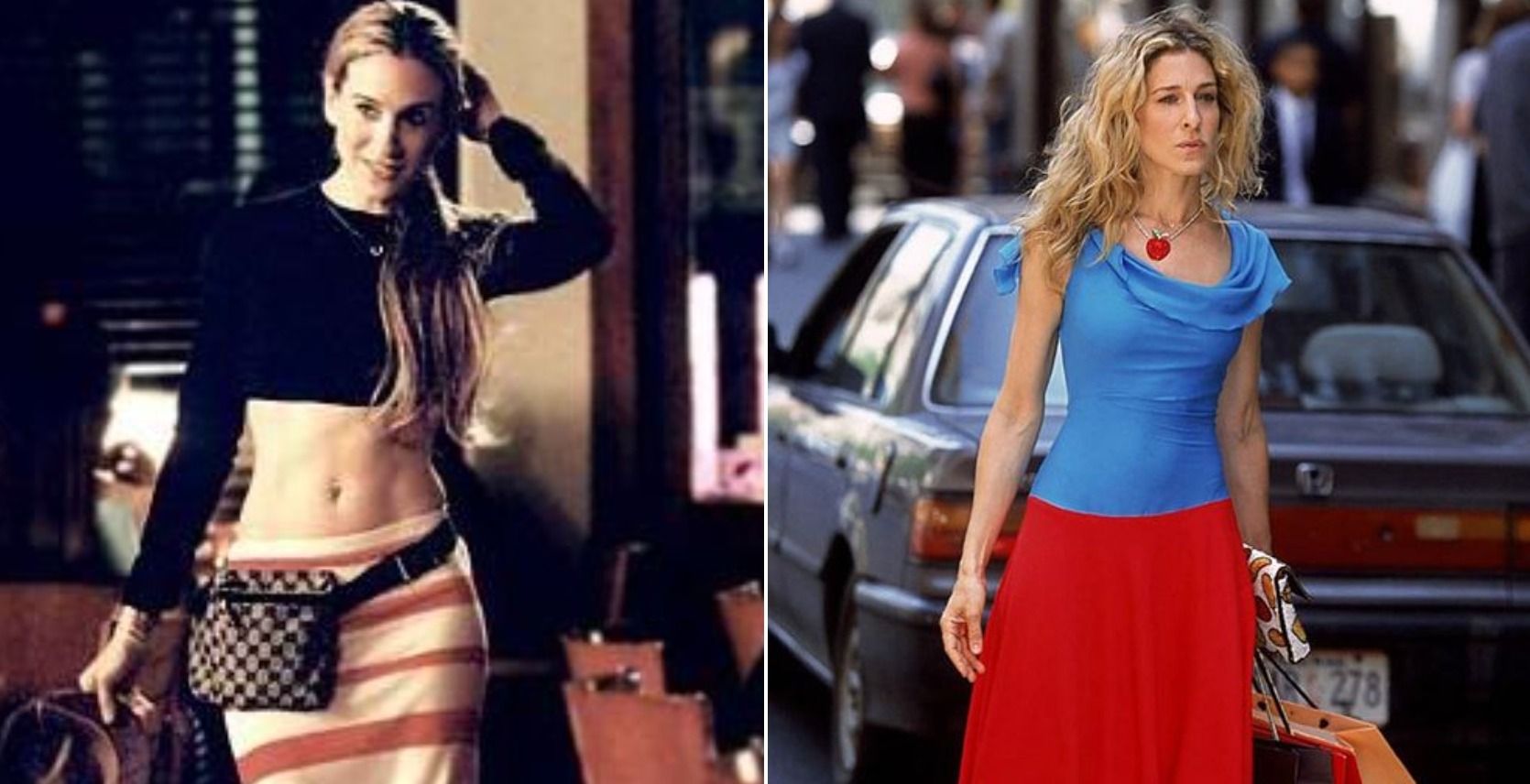 Carrie Bradshaw (Sarah Jessica Parker) in season 4 of &quot;Sex and the City.&quot;
