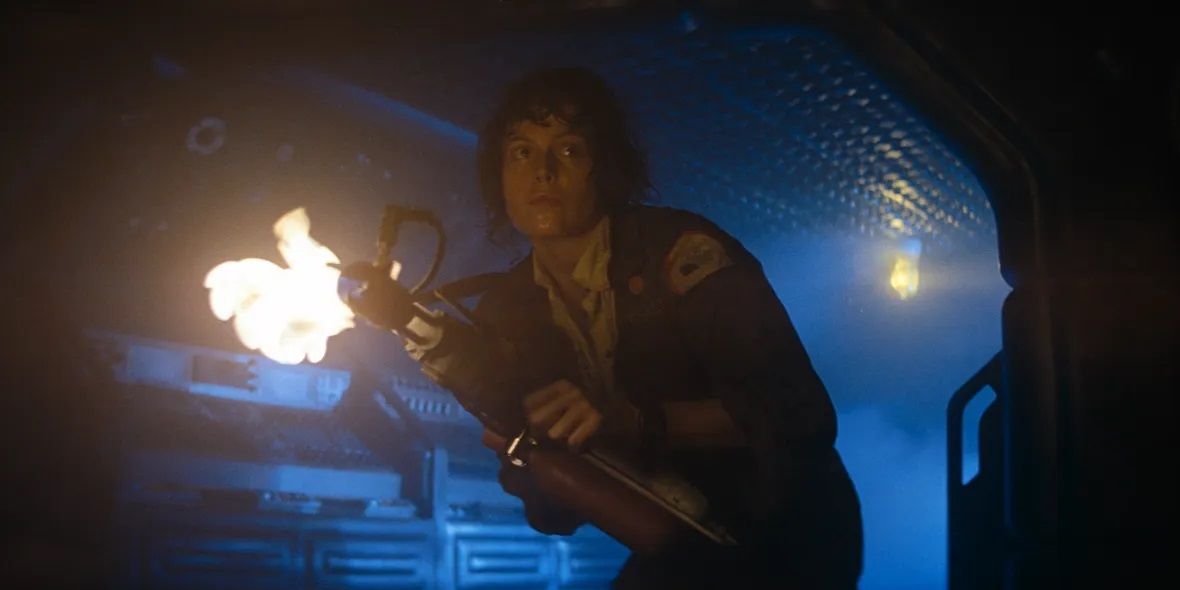 Sigourney Weaver in Alien 1979