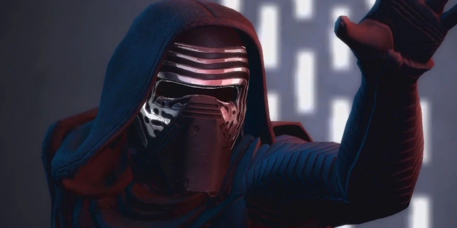 Kylo Ren in the trailer for Sims 4 Star Wars: Journey to Batuu
