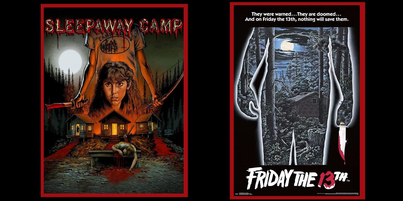 Sleepaway Camp and Friday the 13th Movie Posters