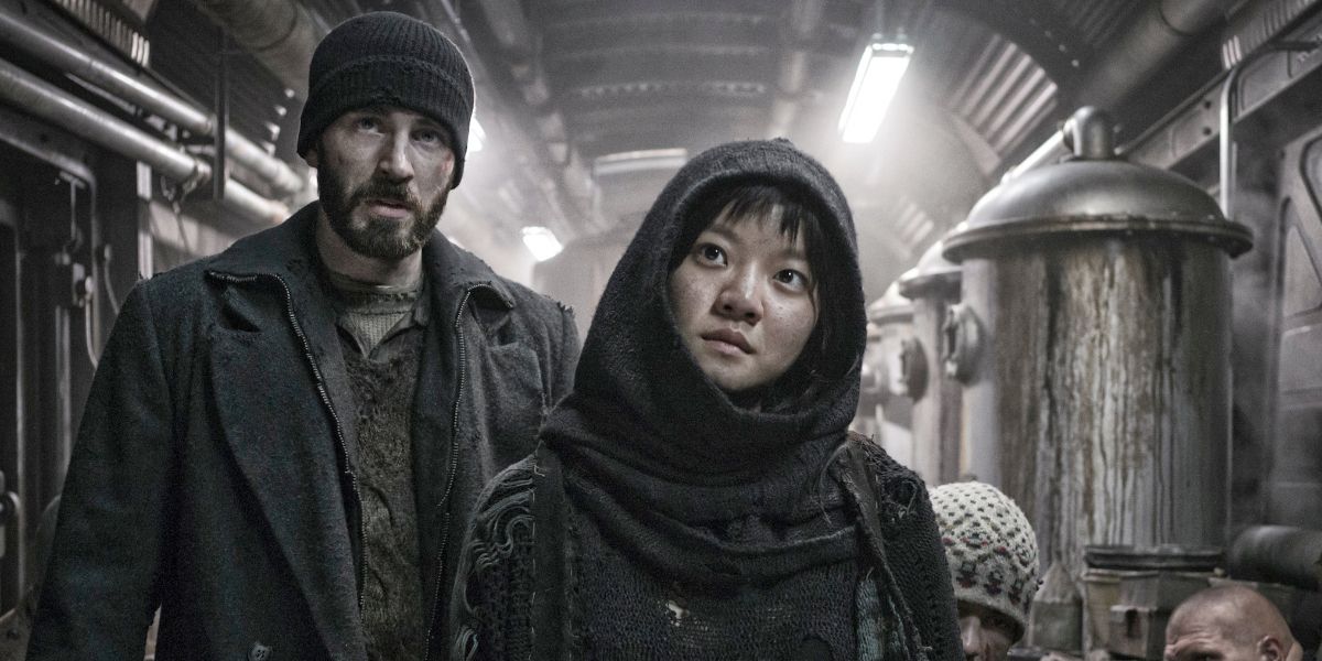Chris Evans as Curtis in Snowpiercer