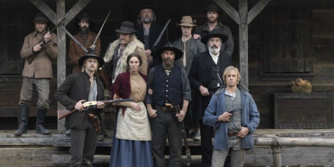 Sophia Bush with cast in historical drama &quot;Hatfields &amp; McCoys.&quot;