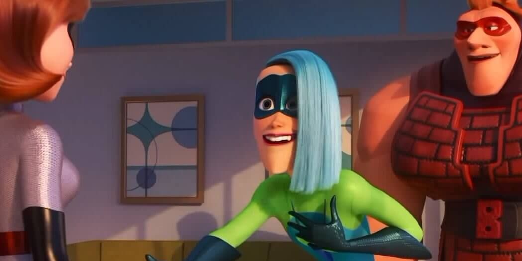 Voyd (Sophia Bush) in the animated Pixar movie &quot;Incredibles 2.&quot;