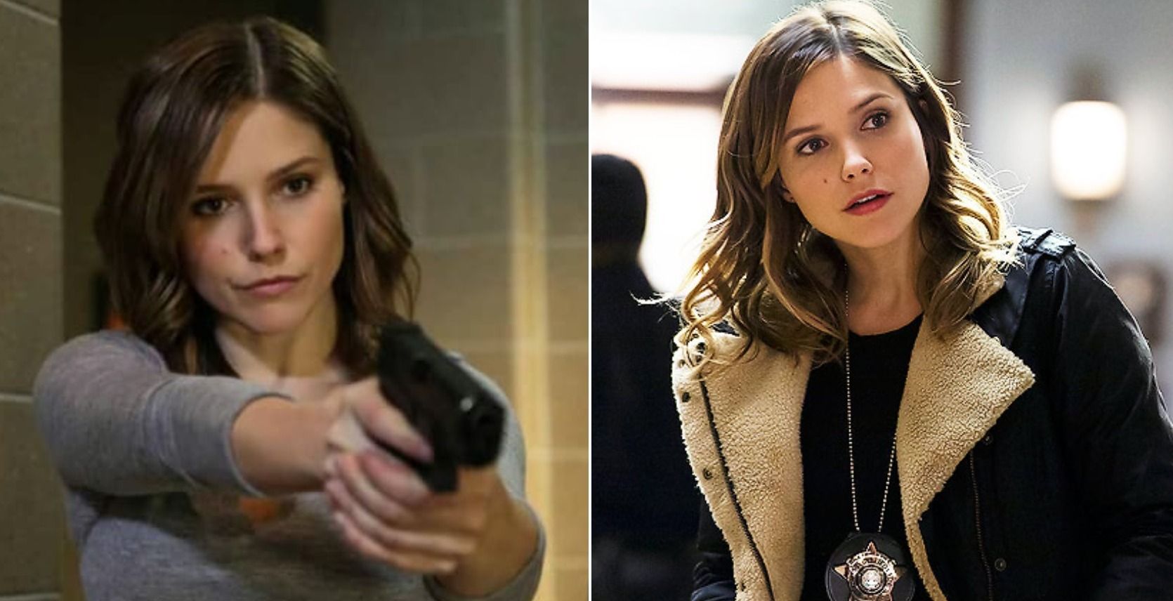 Erin Lindsay (Sophia Bush) in the drama &quot;Chicago Fire.&quot;