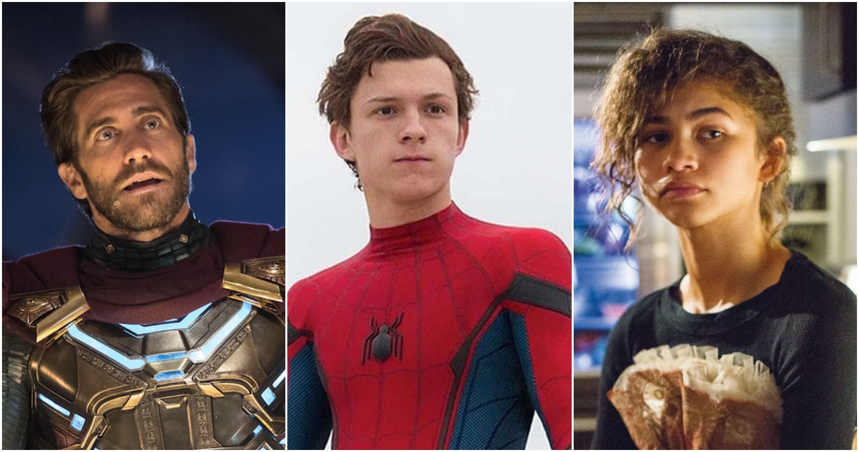Jake Gyllenhaal, Tom Holland &amp; Zendaya