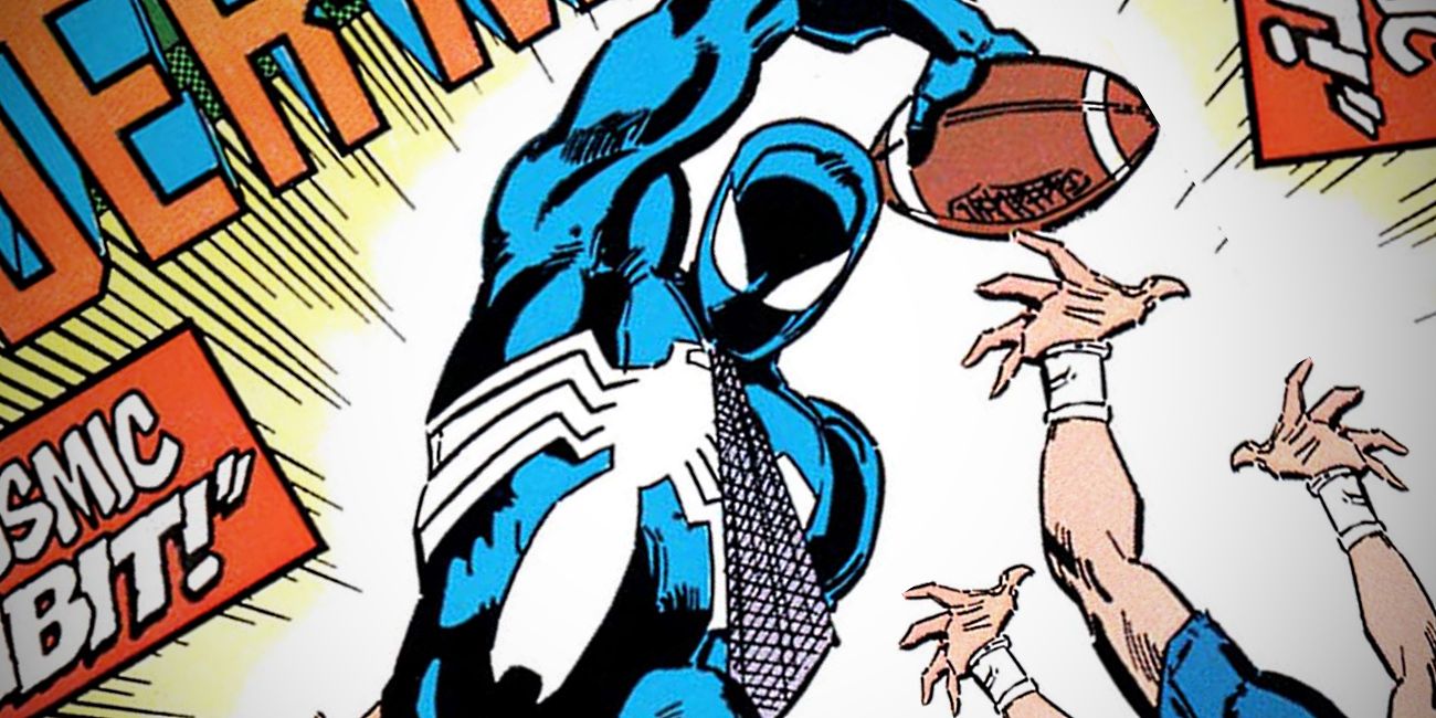 Spider-Man Playing Football in Marvel Comics