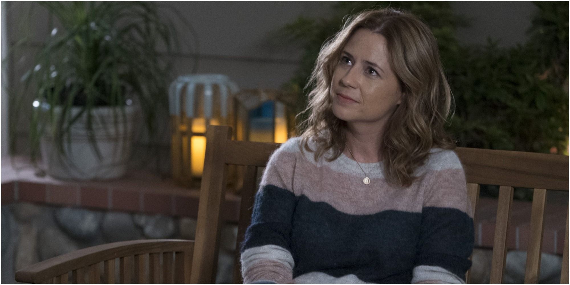 Jenna Fischer as Lena for the sitcom Splitting Up Together