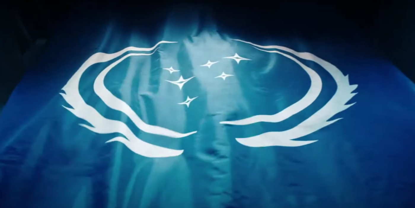 The Federation flag in Star Trek Discovery