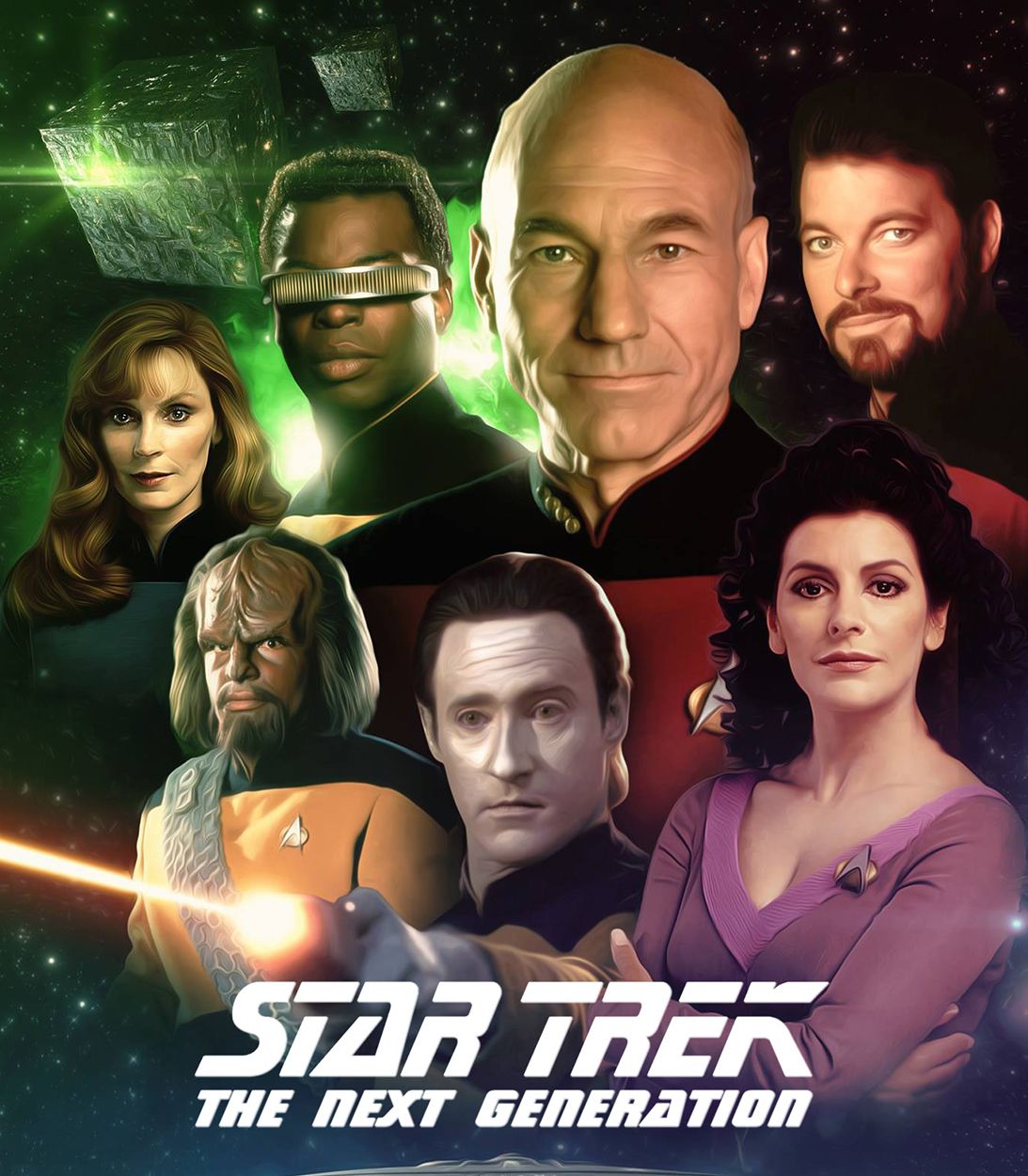Star Trek The Next Generation Poster Vertical