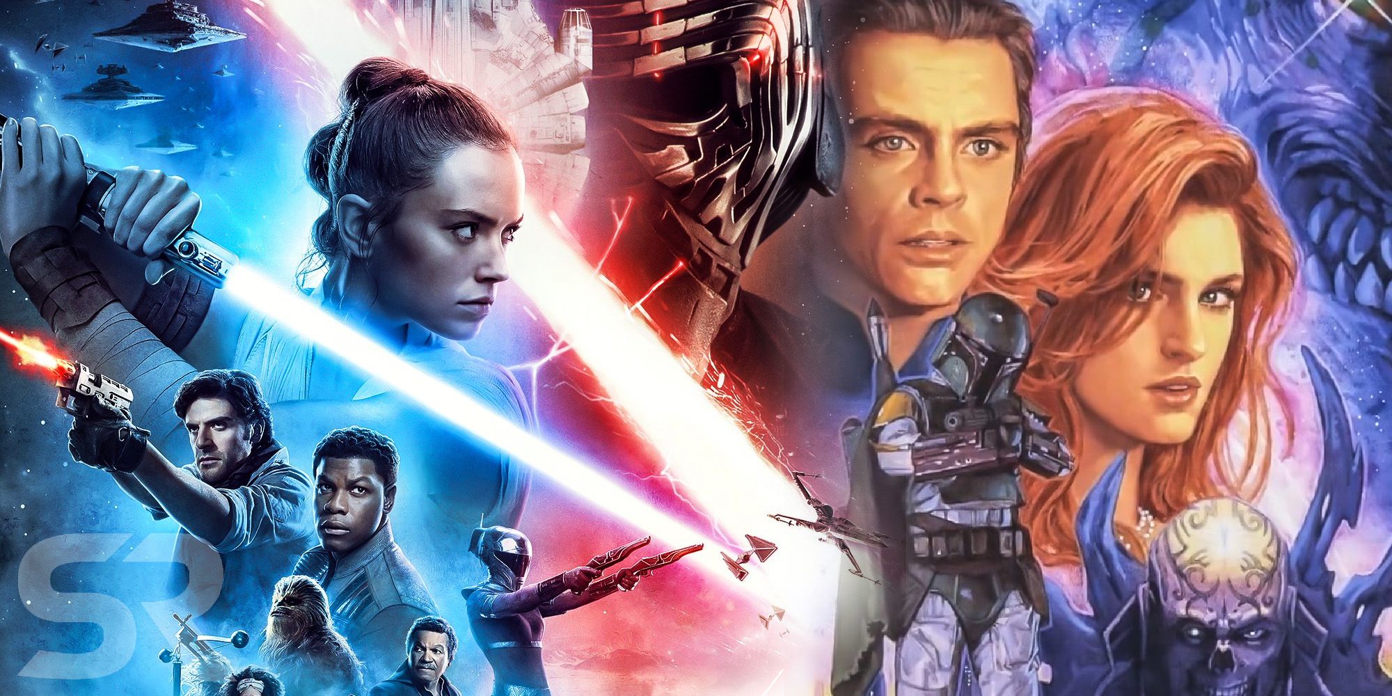 Star Wars Expanded Universe and The Rise of Skywalker poster.