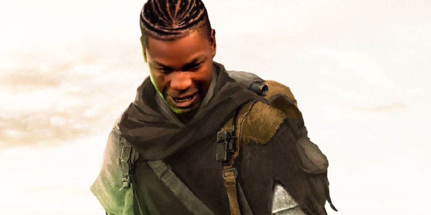 Star Wars Finn as a Jedi fan art featured