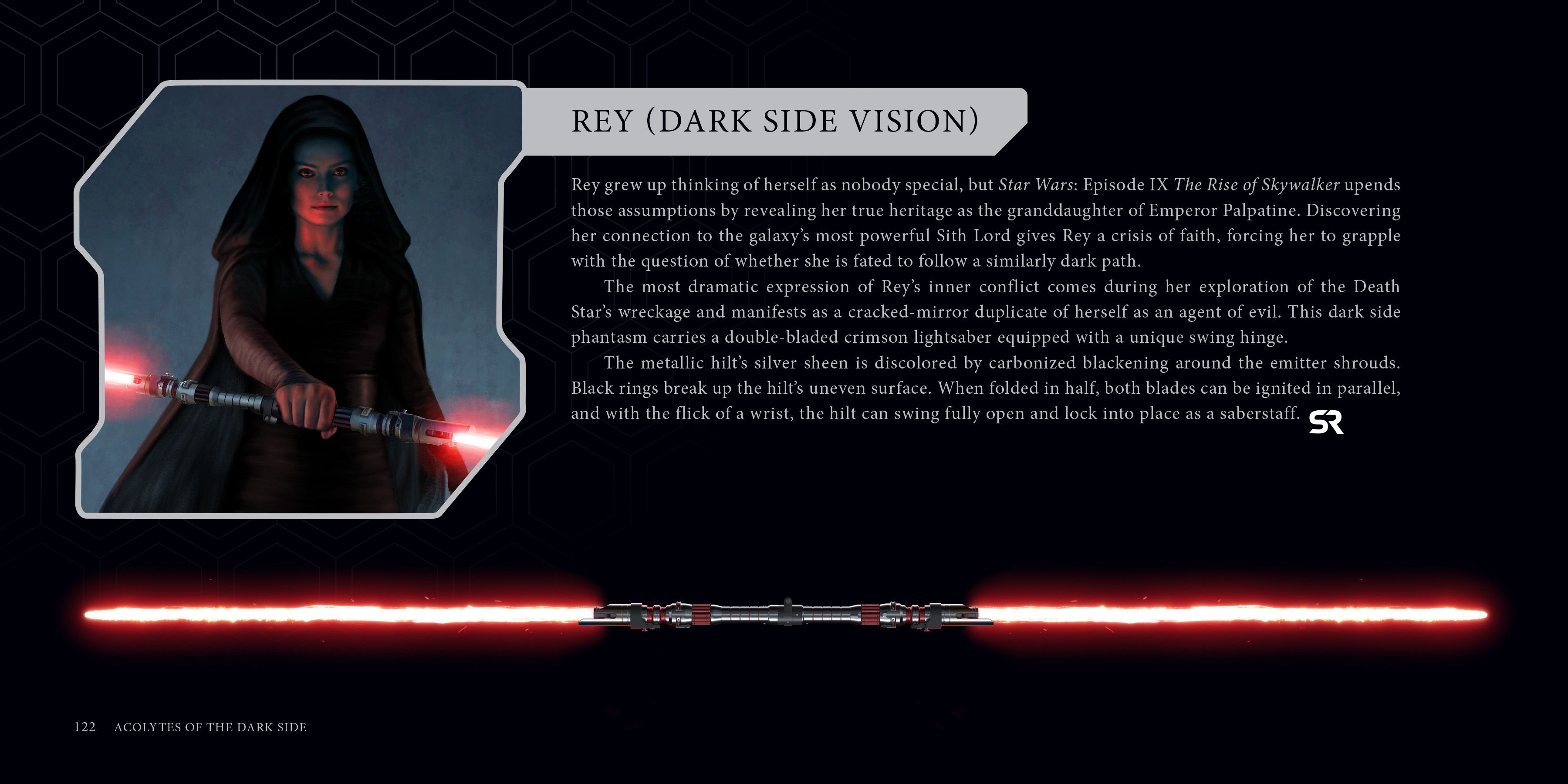 Star Wars Lightsaber Collection Dark Rey Acolytes of the Dark Side