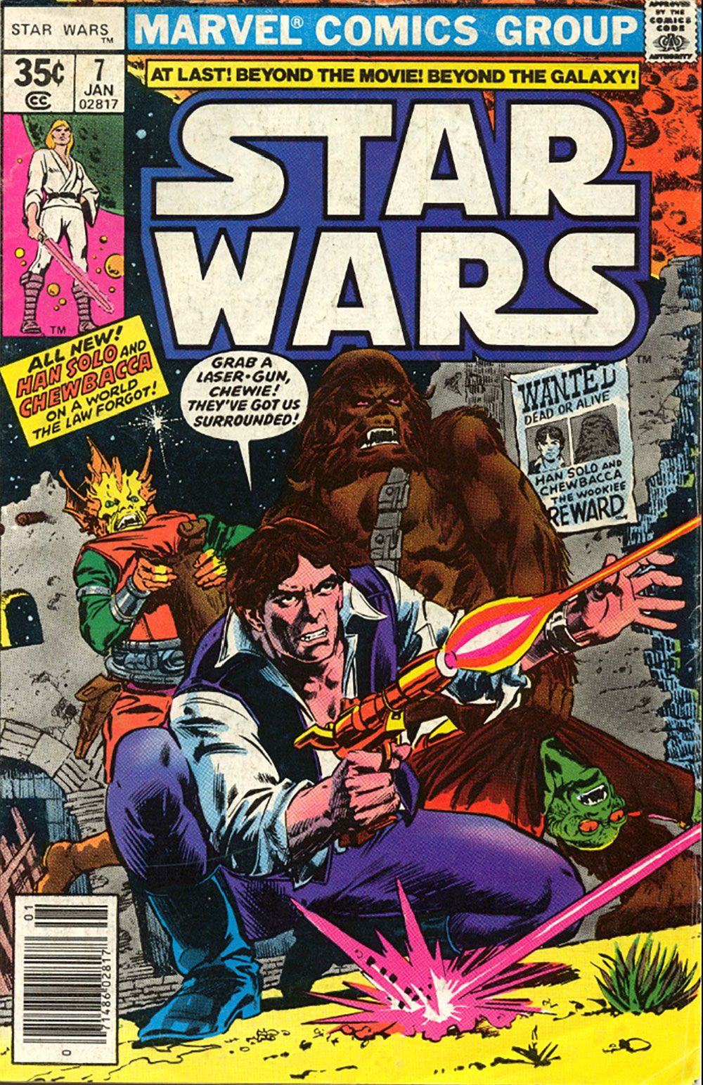 Cover for Marvel&rsquo;s Star Wars (1977) #7