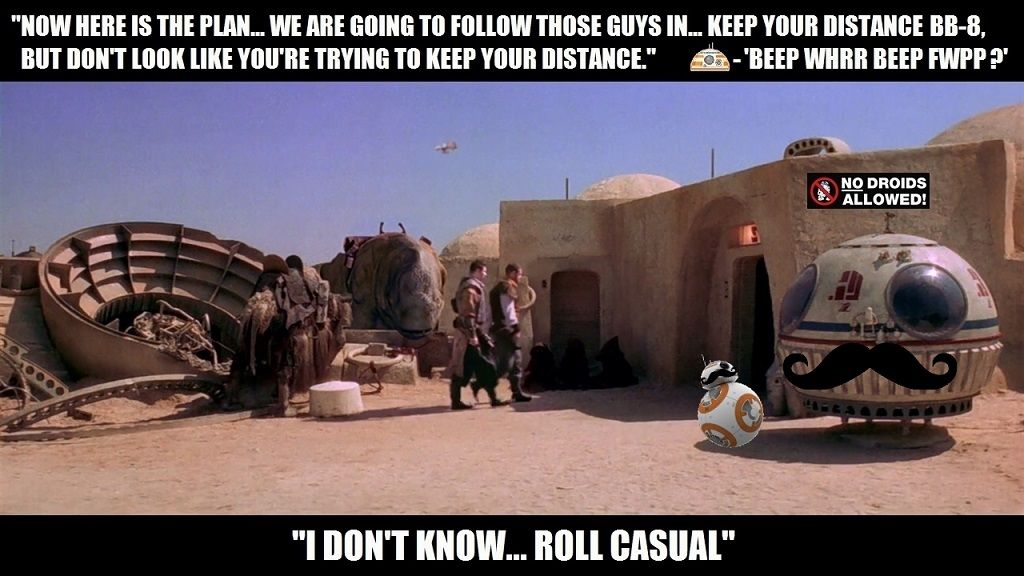 Star Wars Roll Casual Meme