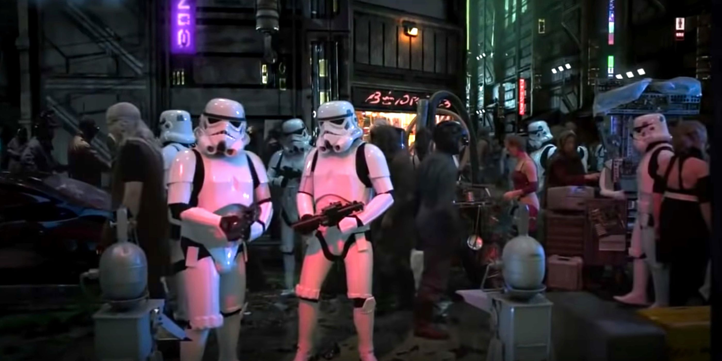 Star Wars Underworld Test Footage Stormtroopers