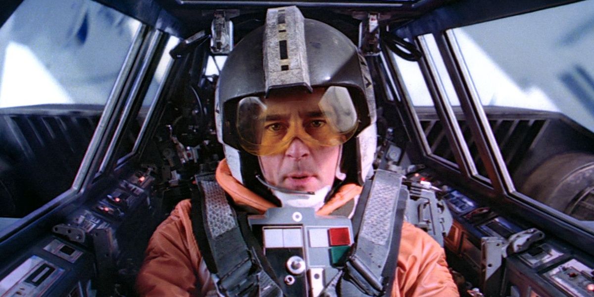 Wedge Antilles fights in the Battle of Hoth in The Empire Strikes Back