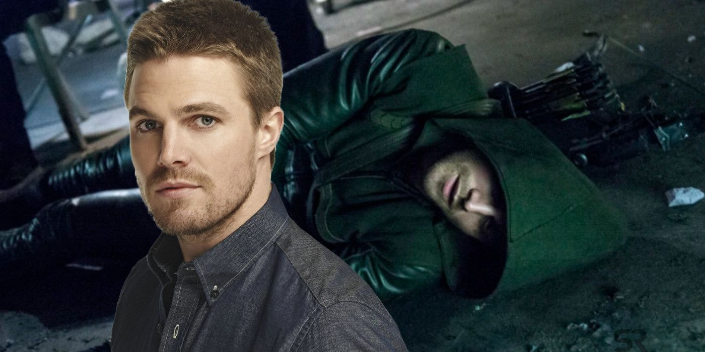 Stephen Amell as Oliver Queen Green Arrow The CW Arrow Arrowverse