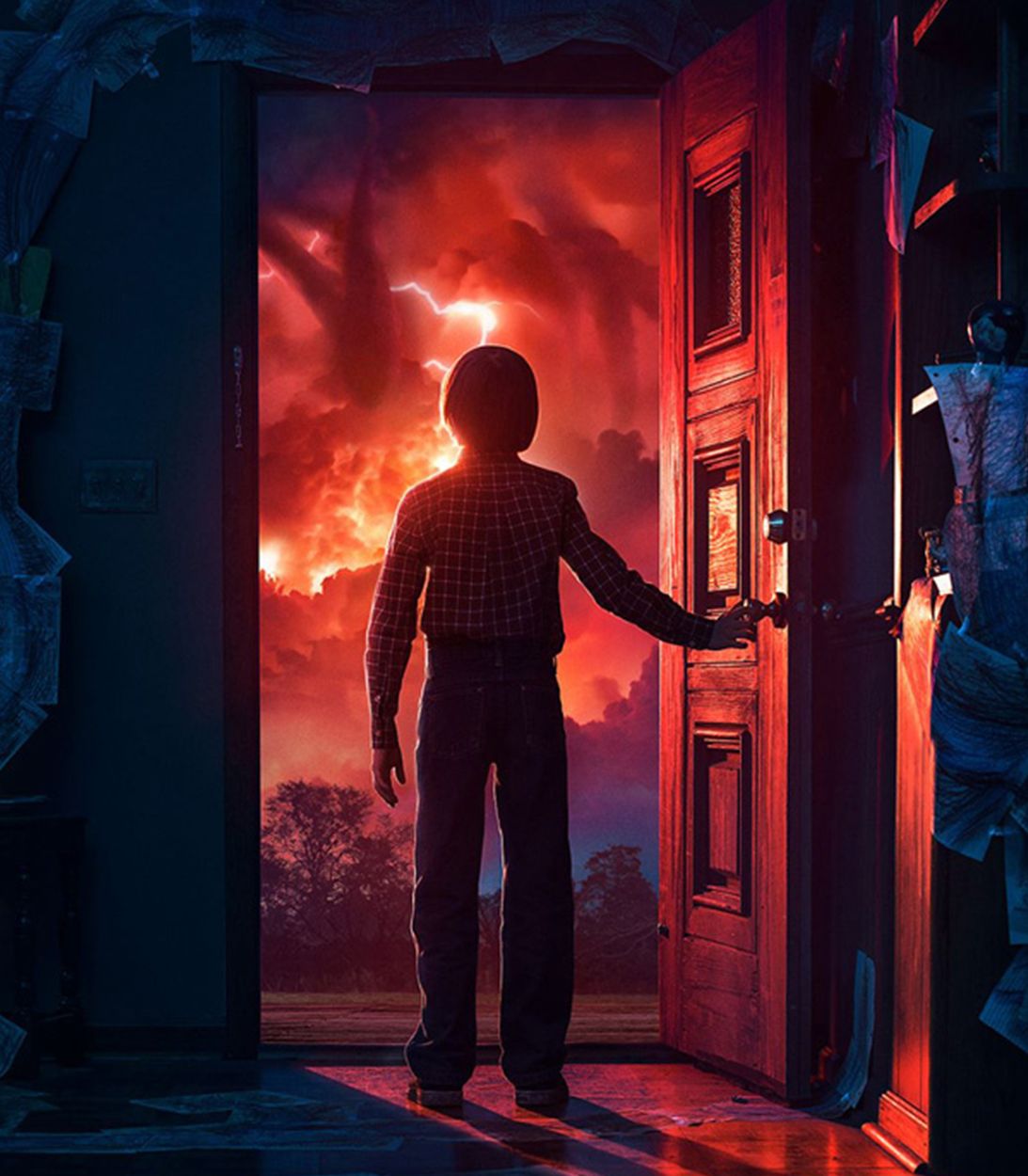 Stranger Things Close Encounters of the Third Kind Reference Poster Vertical