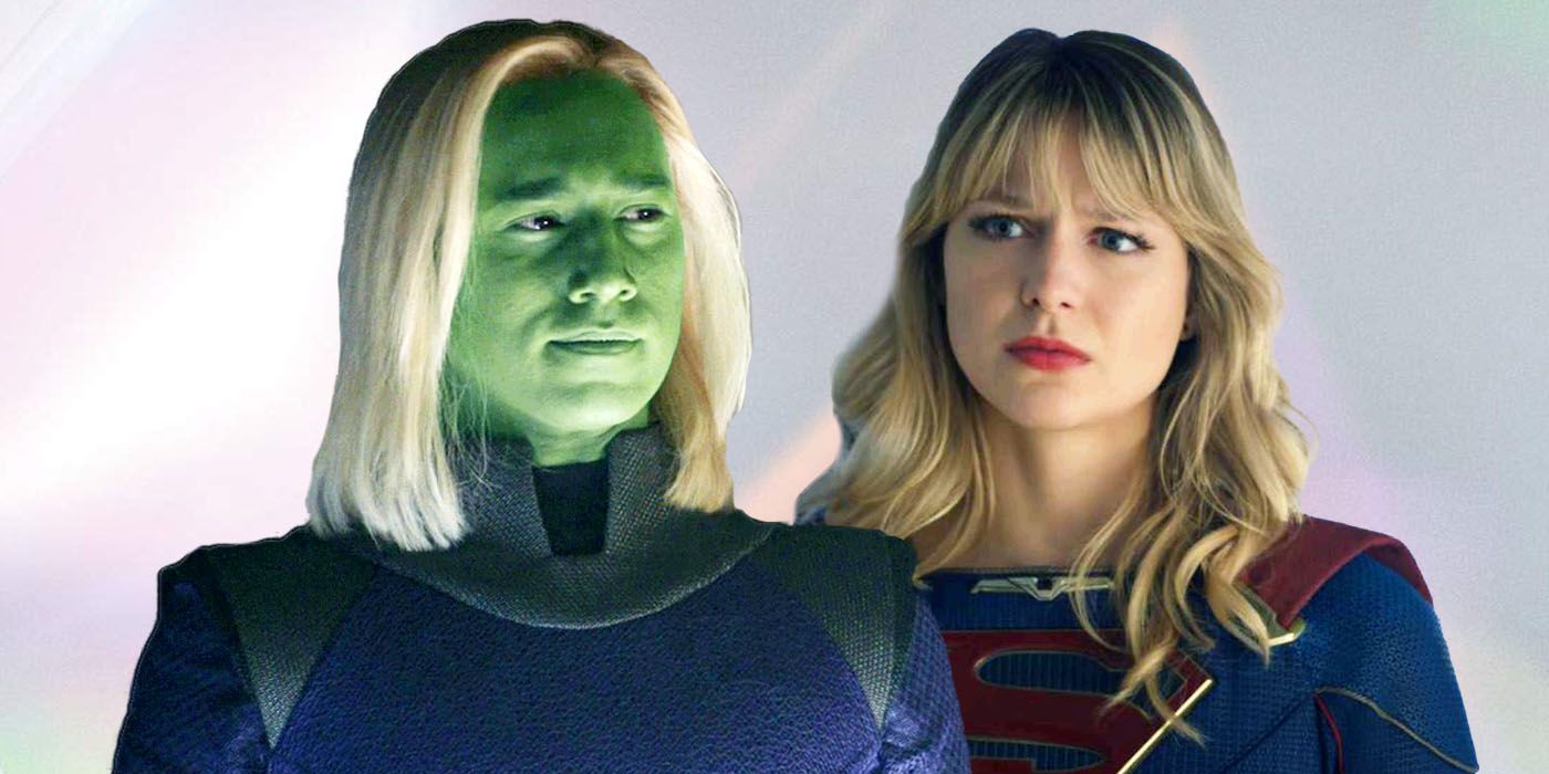 Supergirl and Brainiac-5