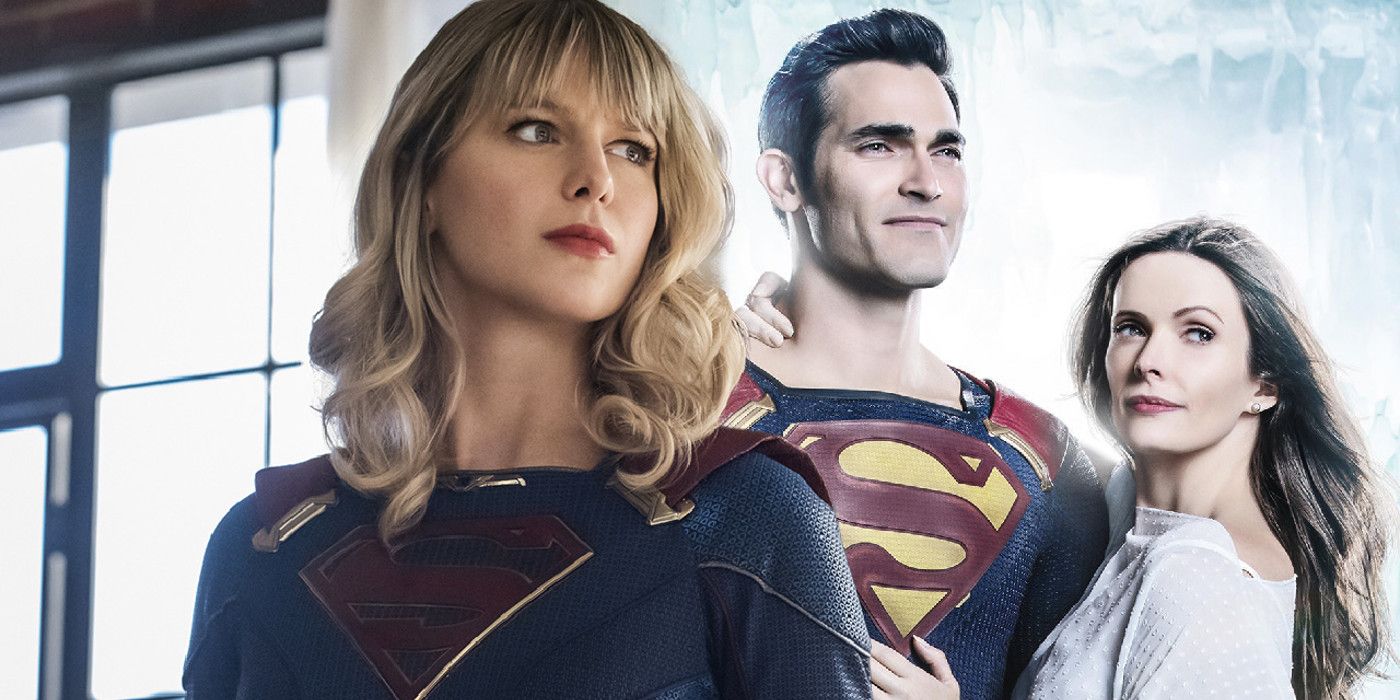Supergirl and Superman and Lois