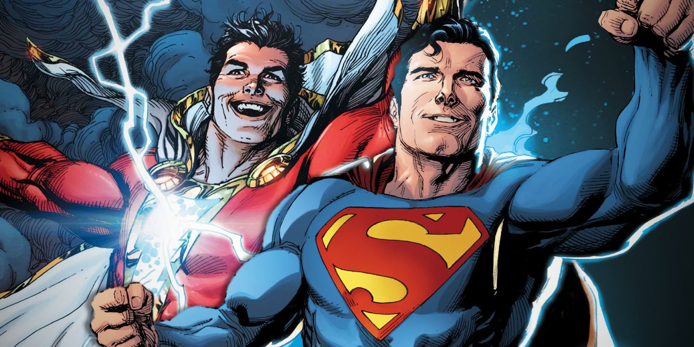 Superman and Shazam in DC Comics