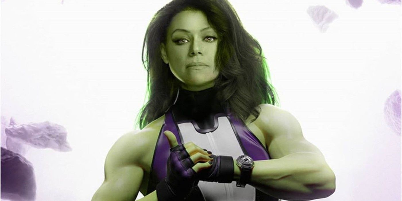 Tatiana Maslany as buff She-Hulk fan art