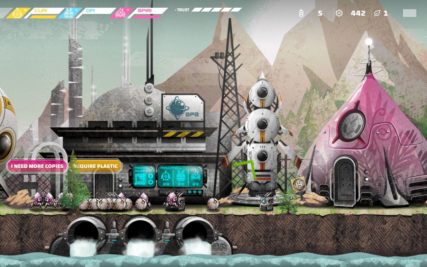 Terraforming Earth Factory