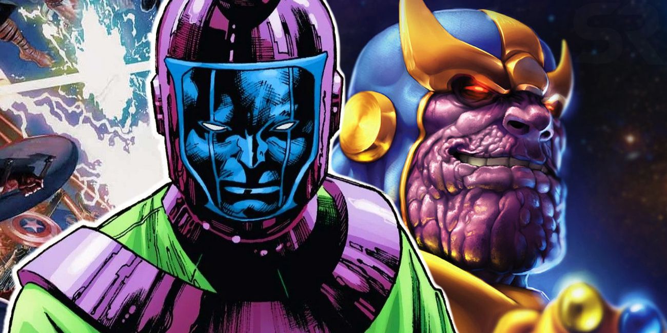 Thanos vs Kang Conqueror in Marvel Comics