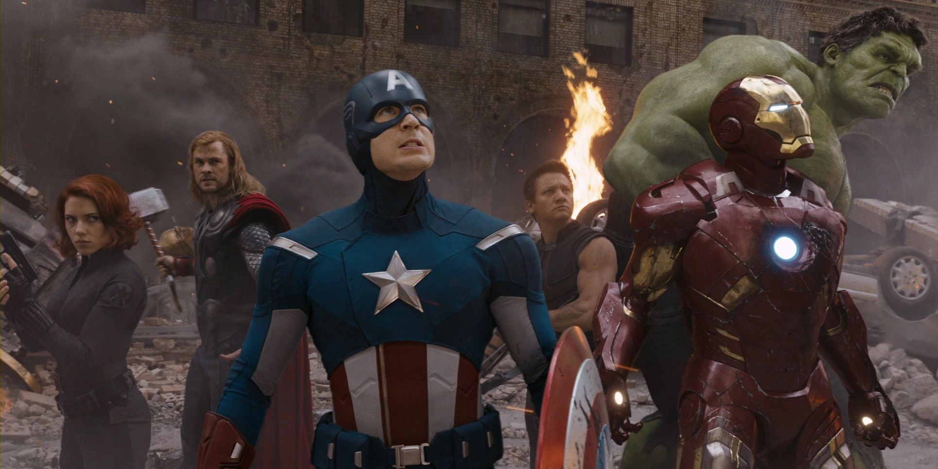 The Avengers assemble for the Battle of New York