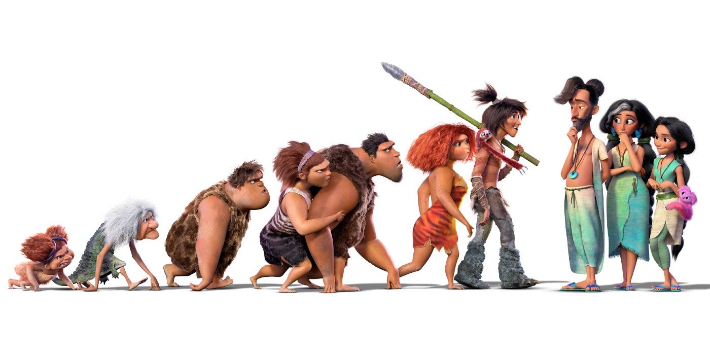 The Croods 2 A New Age poster featured