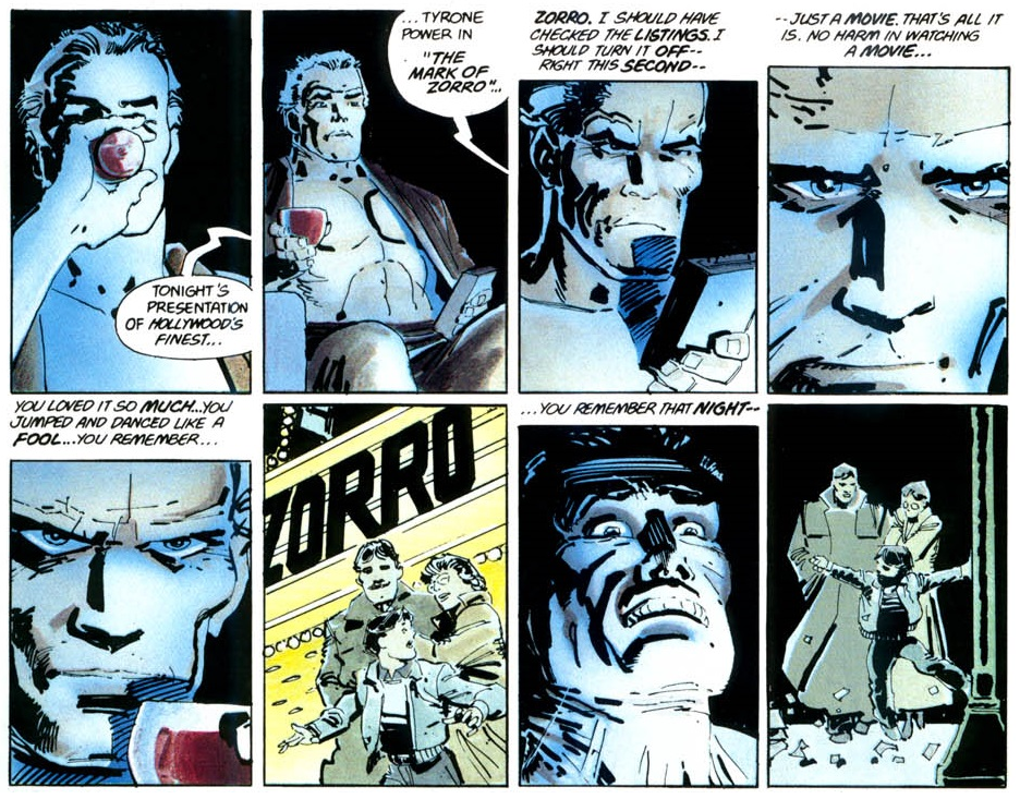 The Dark Knight Returns Mark of Zorro