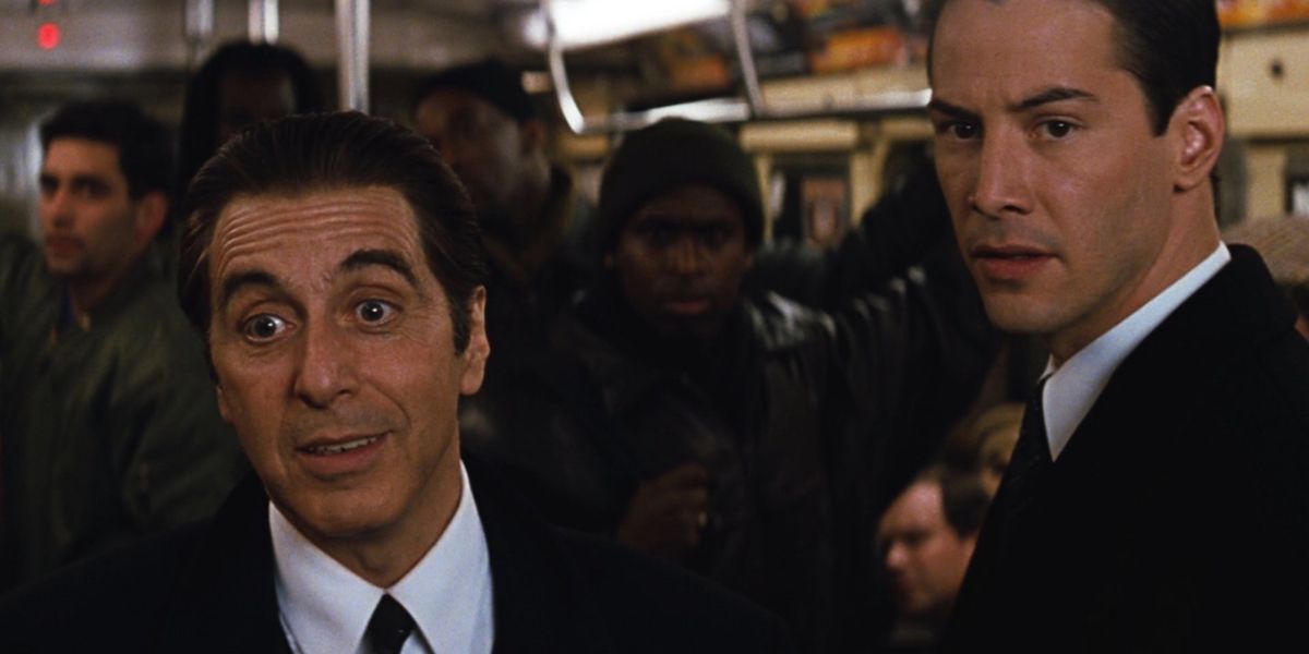 Keanu Reeves and Al Pacino in The Devils Advocate