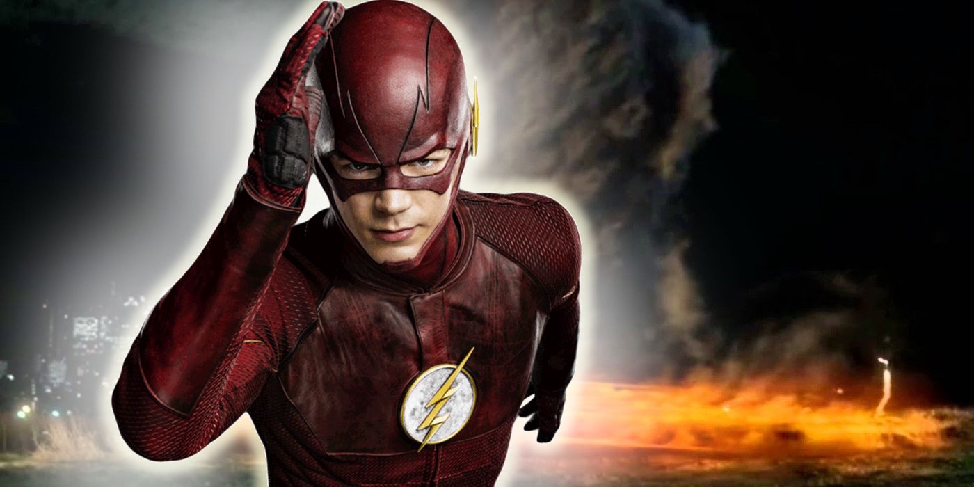 The Flash Arrowverse running
