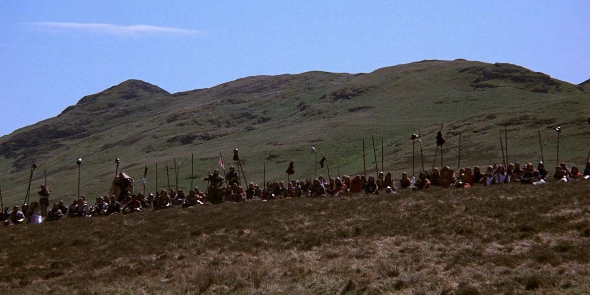 The 'Get on with it!' scene in Monty Python and the Holy Grail