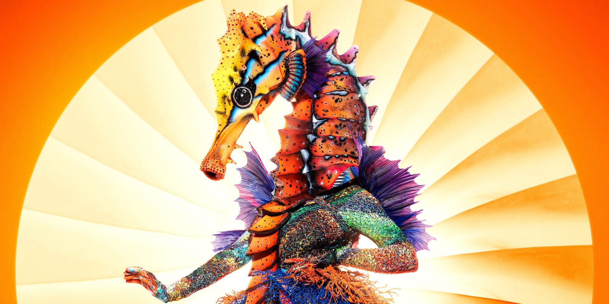 Promo image for the Seahorse from The Masked Singer